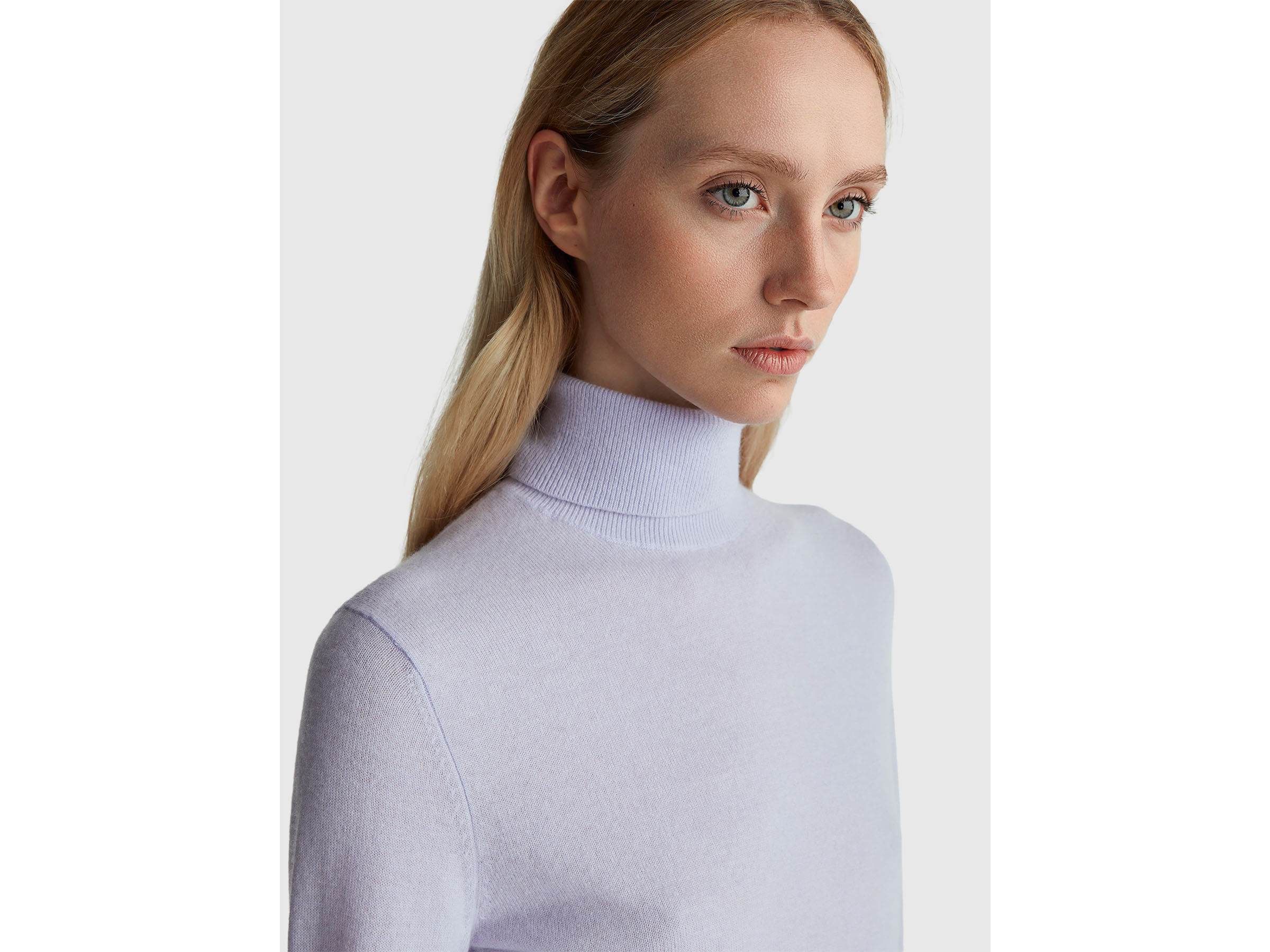 TURTLE NECK SWEATER Women image number 4